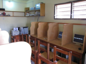 Cyber Café - so siehts aus